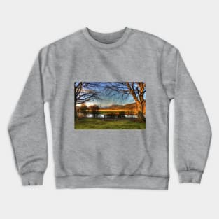 Sit here and enjoy the view Crewneck Sweatshirt